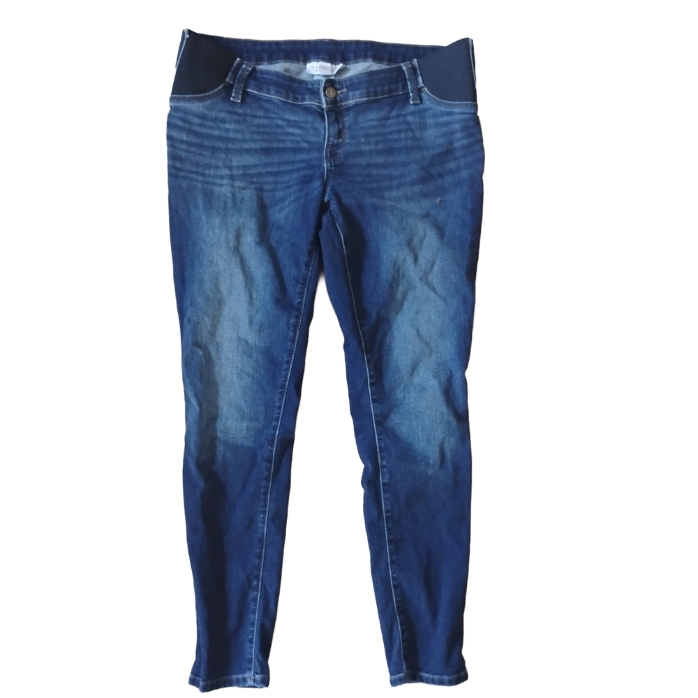 Isabel Maternity by Ingrid & Isabel Slim Fit Blue Jeans